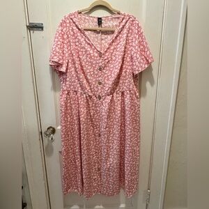 SHEIN Curve Midi Dress 3XL